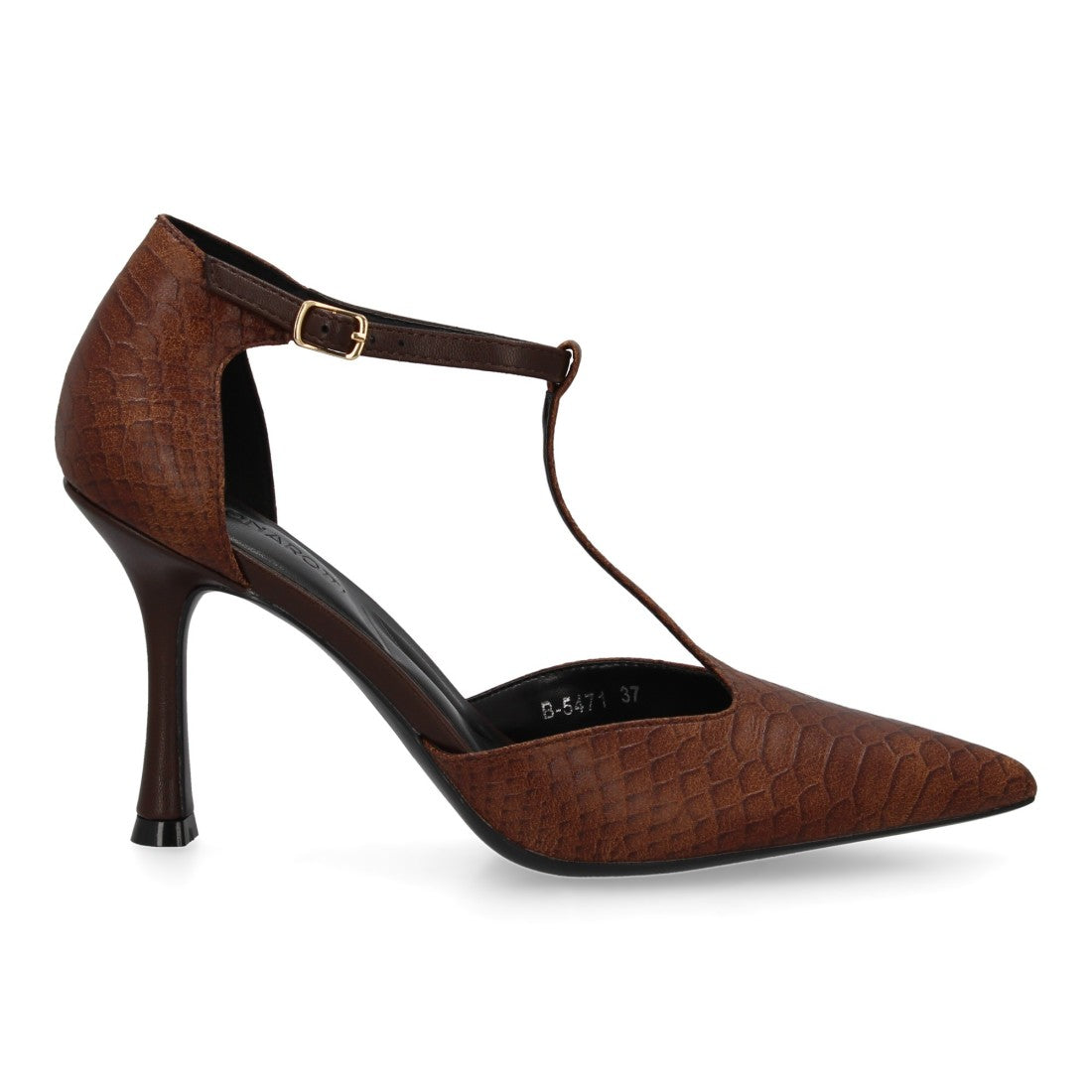 Stiletto de tacón fino diseño elegante