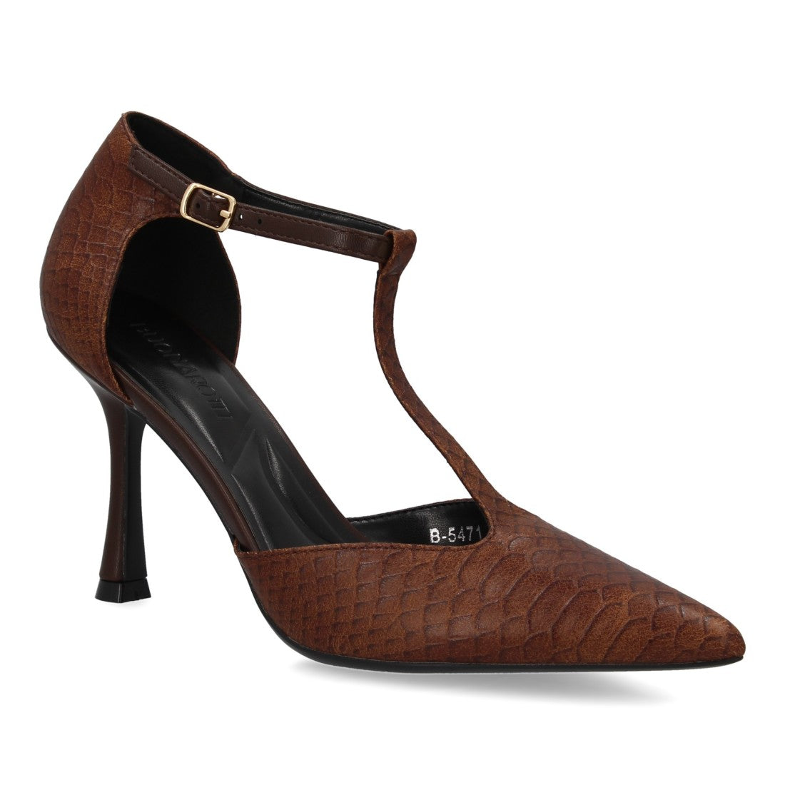 Stiletto de tacón fino diseño elegante