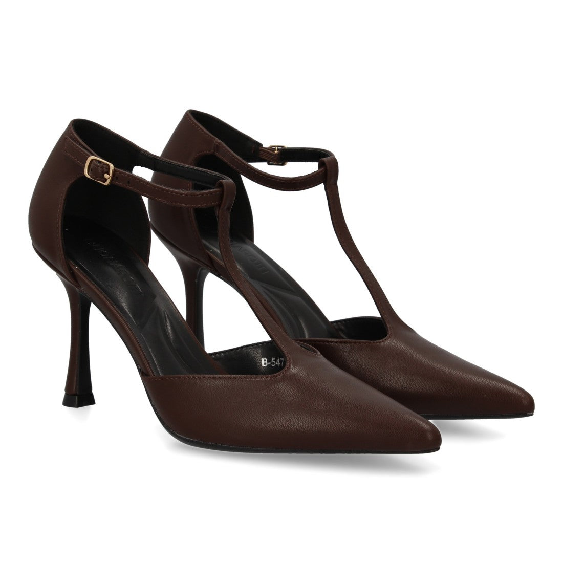 Stiletto de tacón fino