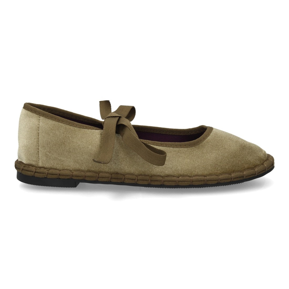 Botas de mujer de tejido suave tipo ante - Verde
