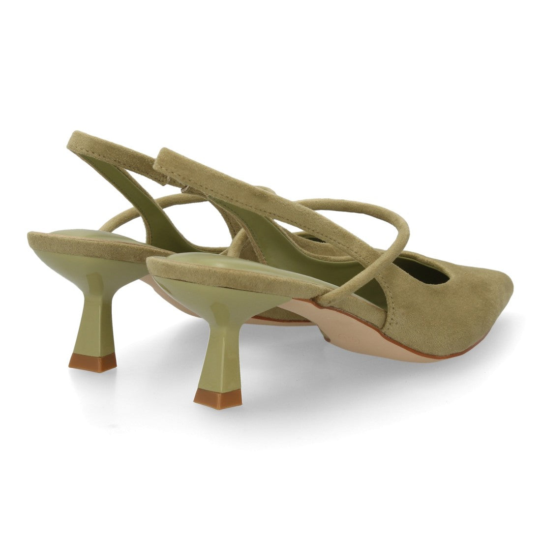 Zapatos elegantes de mujer con tacón fino y cómodo