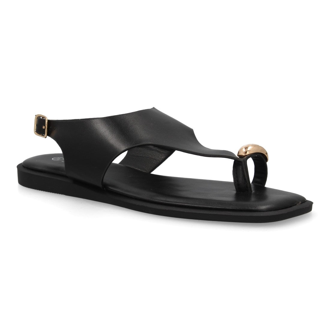 Sandalia plana de estilo minimalista de mujer