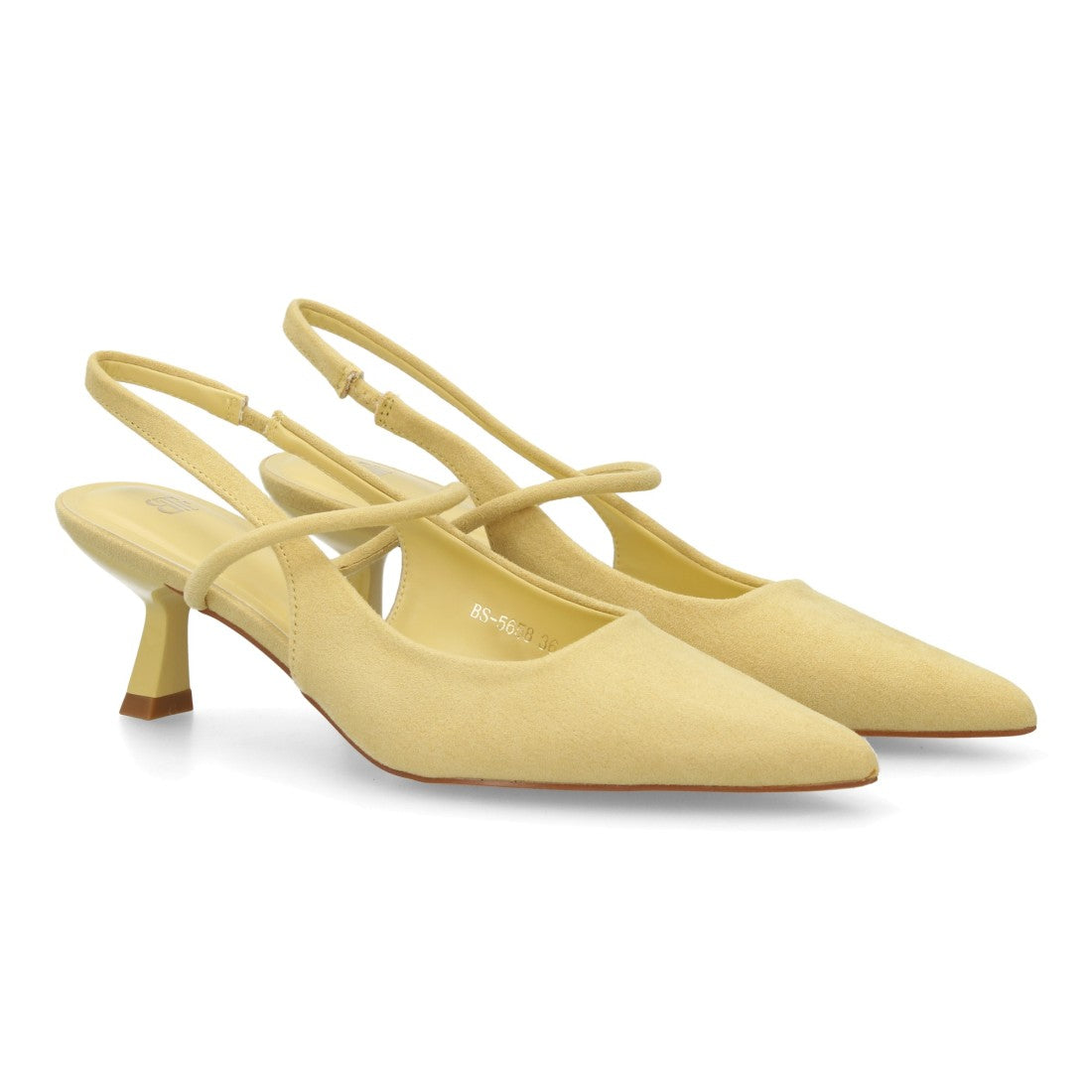 Zapatos elegantes de mujer con tacón fino y cómodo