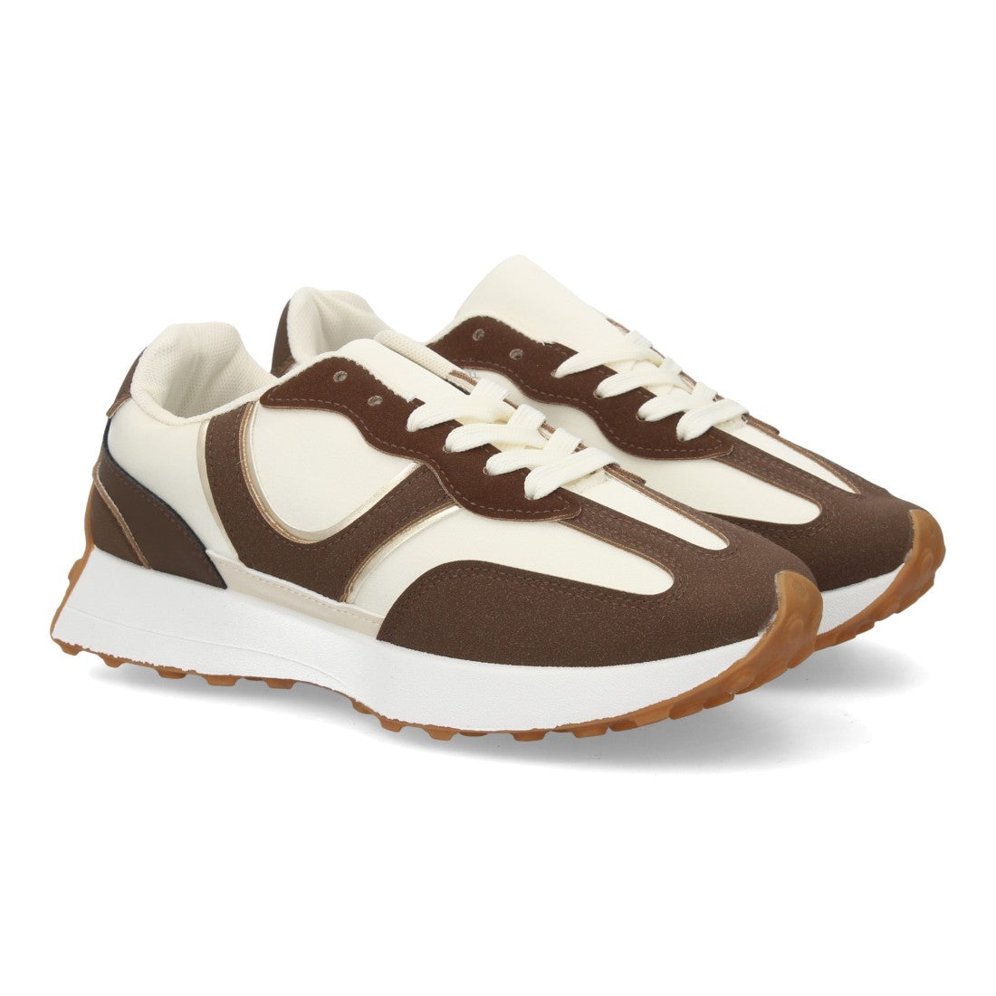 Zapatilla deportiva de mujer con cierre de cordones