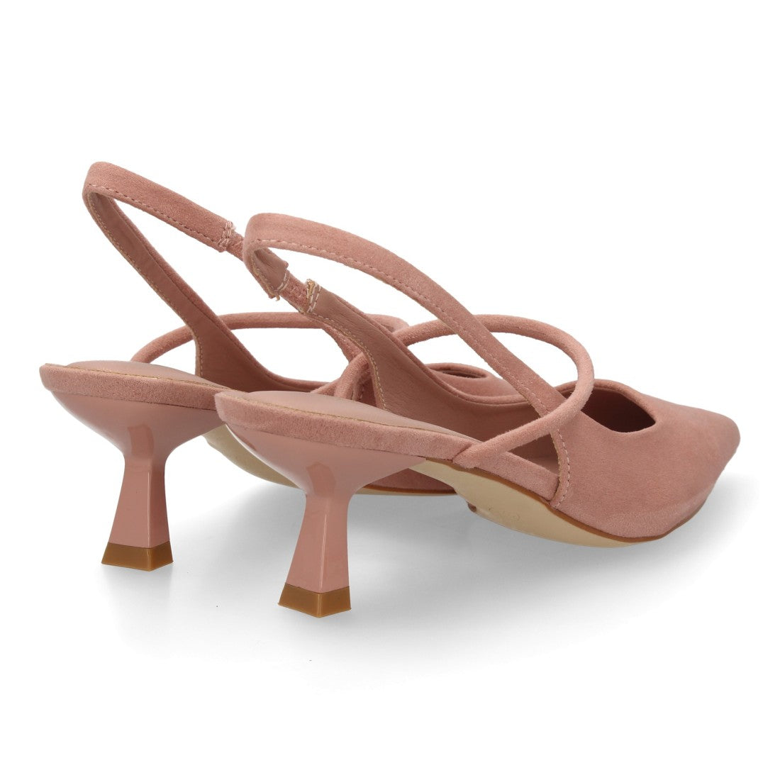 Zapatos elegantes de mujer con tacón fino y cómodo