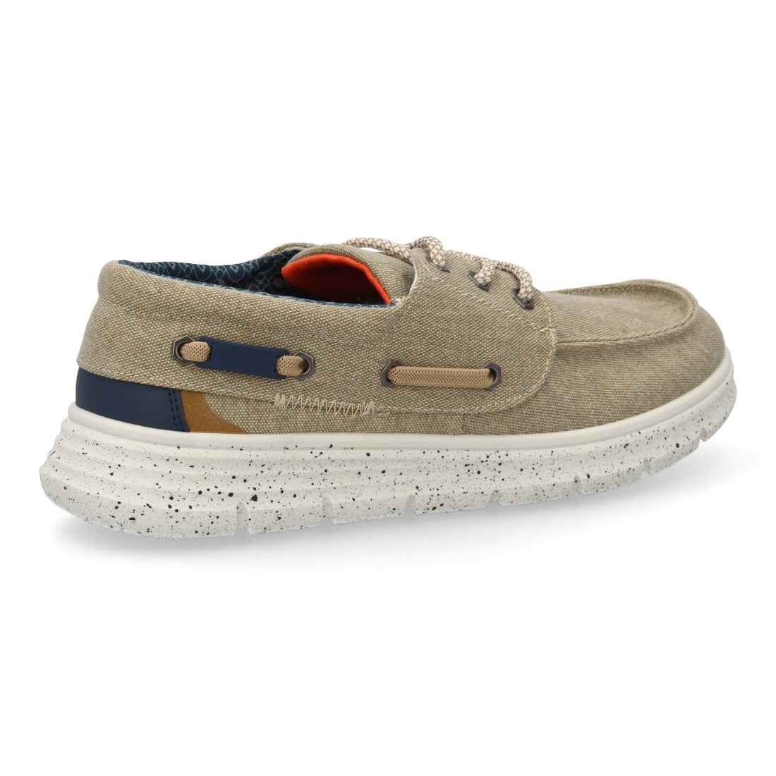 Zapato náutico casual ligero de hombre con suela acolchada y cómoda