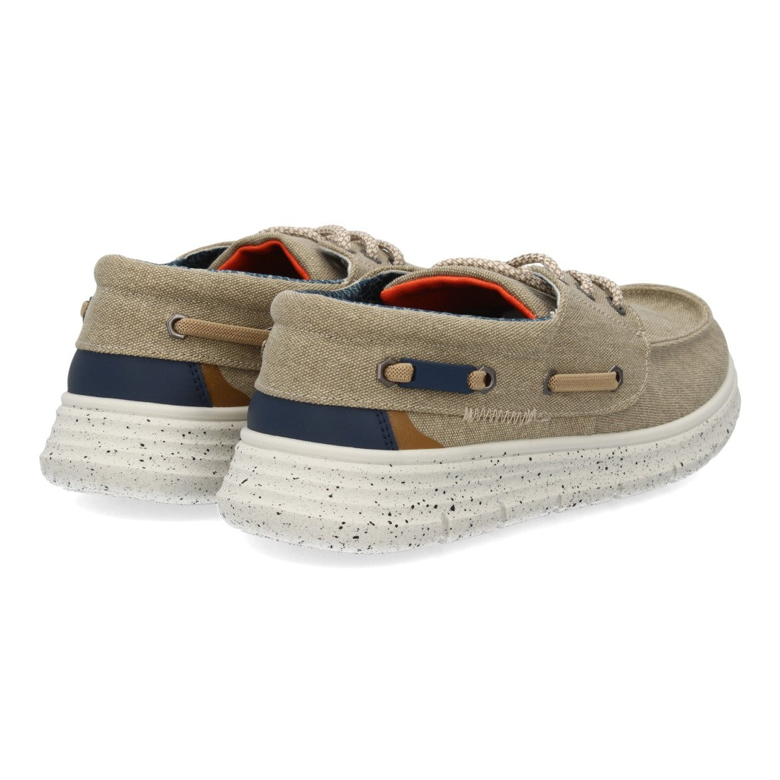 Zapato náutico casual ligero de hombre con suela acolchada y cómoda