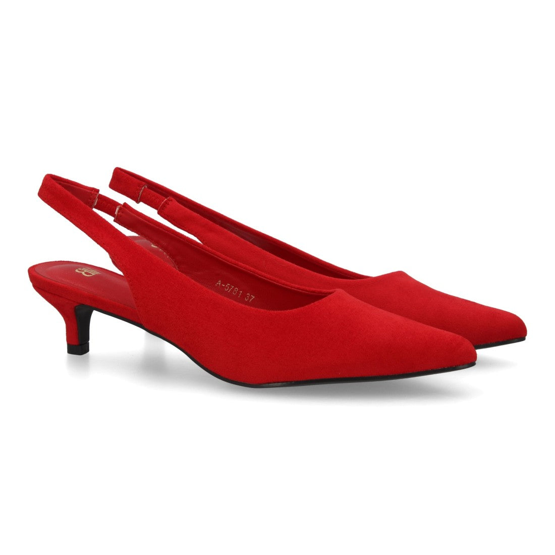 Zapato tipo slingback de mujer con diseño elegante y minimalista