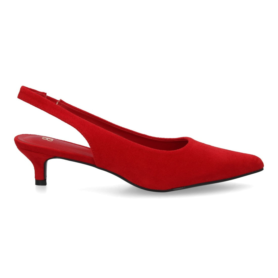 Zapato tipo slingback de mujer con diseño elegante y minimalista