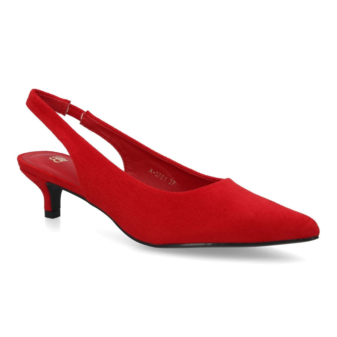 Zapato tipo slingback de mujer con diseño elegante y minimalista
