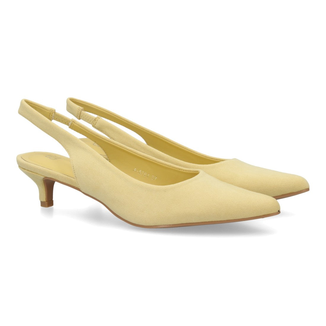 Zapato tipo slingback de mujer con diseño elegante y minimalista