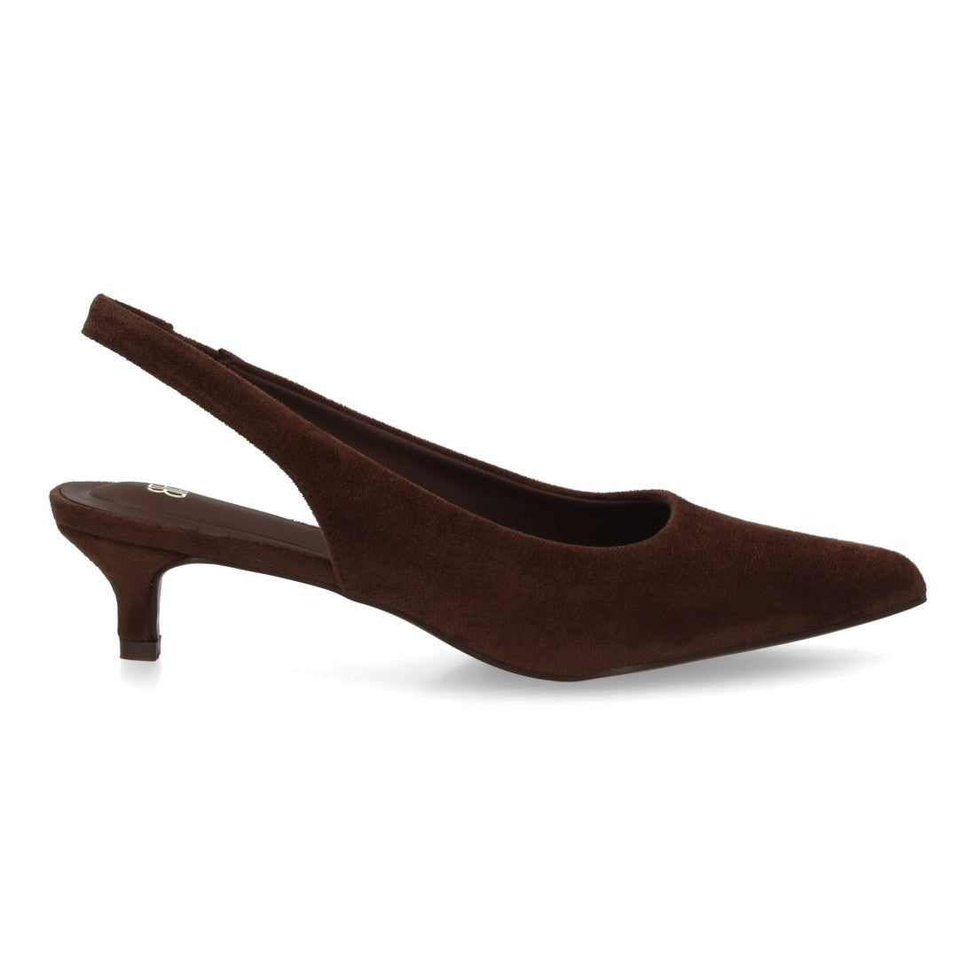 Zapato tipo slingback de mujer con diseño elegante y minimalista