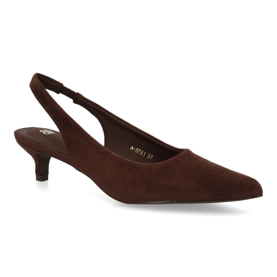 Zapato tipo slingback de mujer con diseño elegante y minimalista
