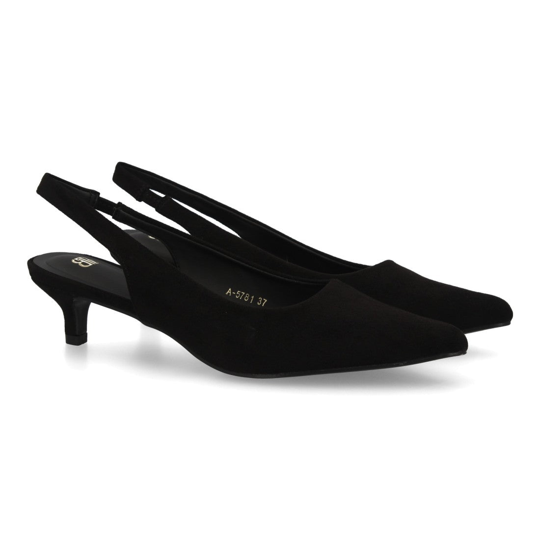Zapato tipo slingback de mujer con diseño elegante y minimalista