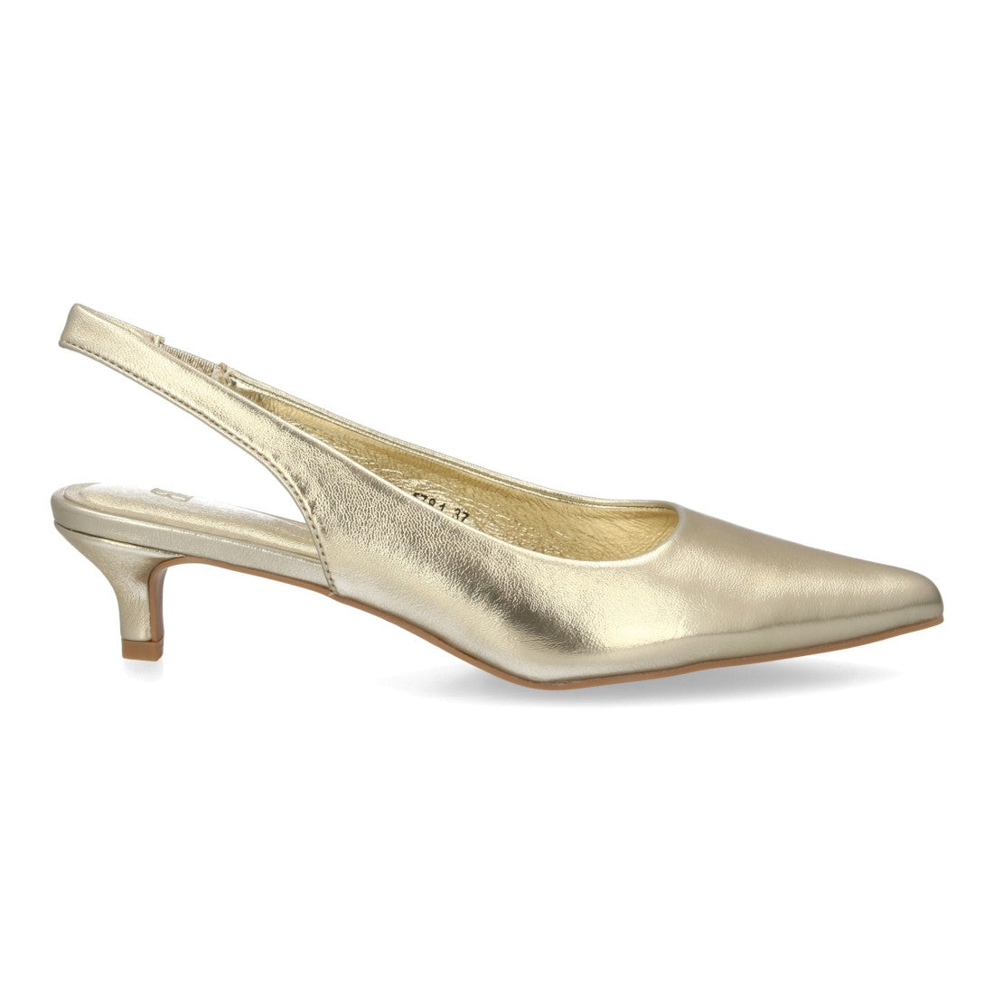 Zapato tipo slingback de mujer con diseño elegante y minimalista