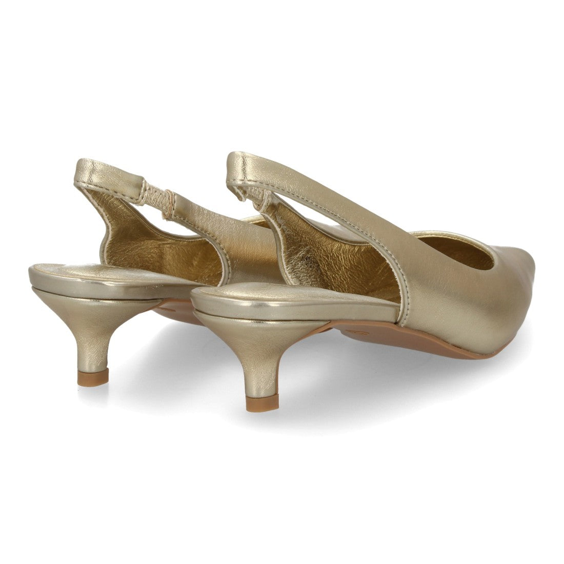 Zapato tipo slingback de mujer con diseño elegante y minimalista