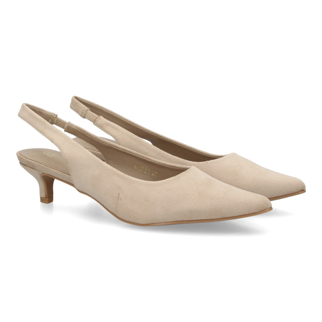 Zapato tipo slingback de mujer con diseño elegante y minimalista