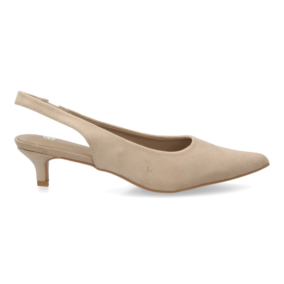 Zapato tipo slingback de mujer con diseño elegante y minimalista