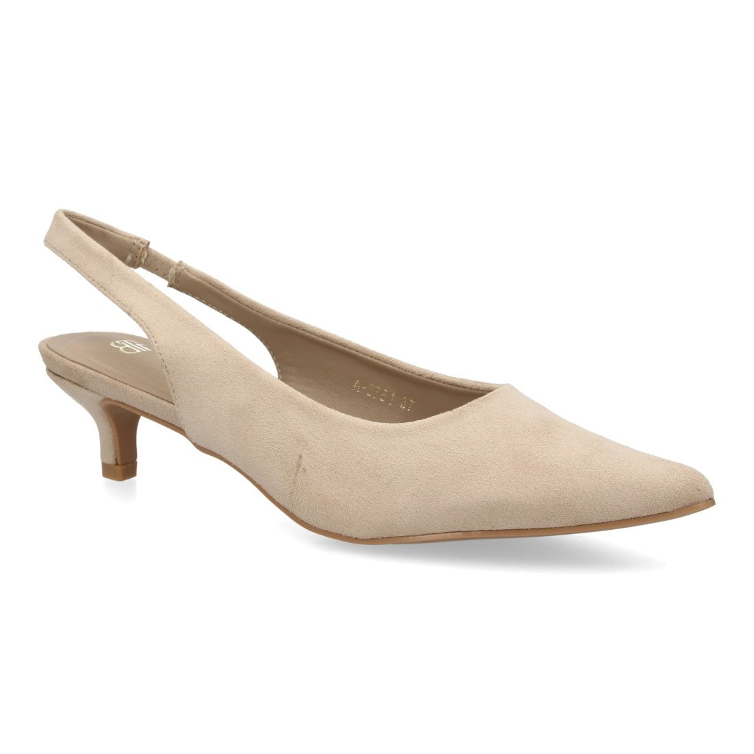 Zapato tipo slingback de mujer con diseño elegante y minimalista