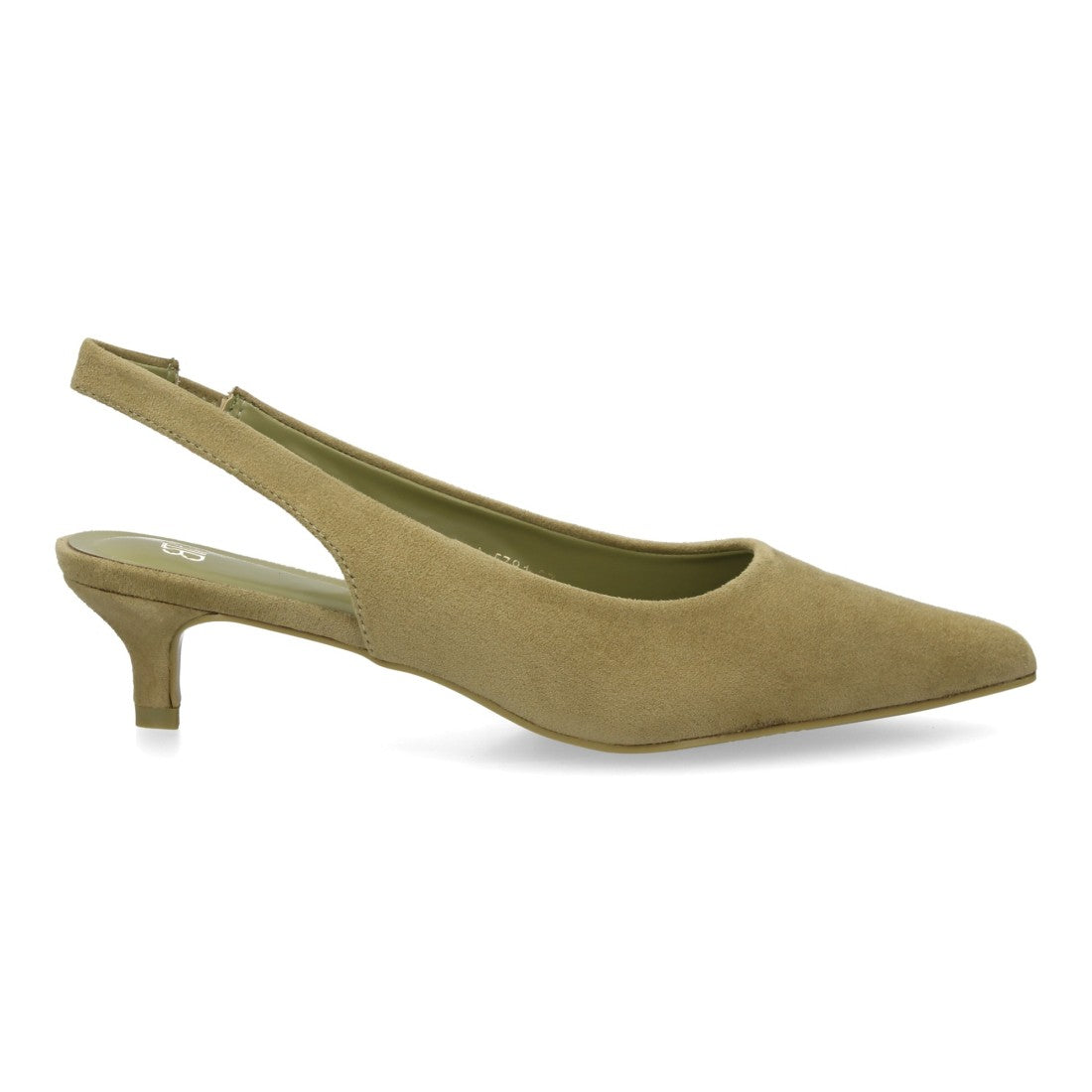 Zapato tipo slingback de mujer con diseño elegante y minimalista