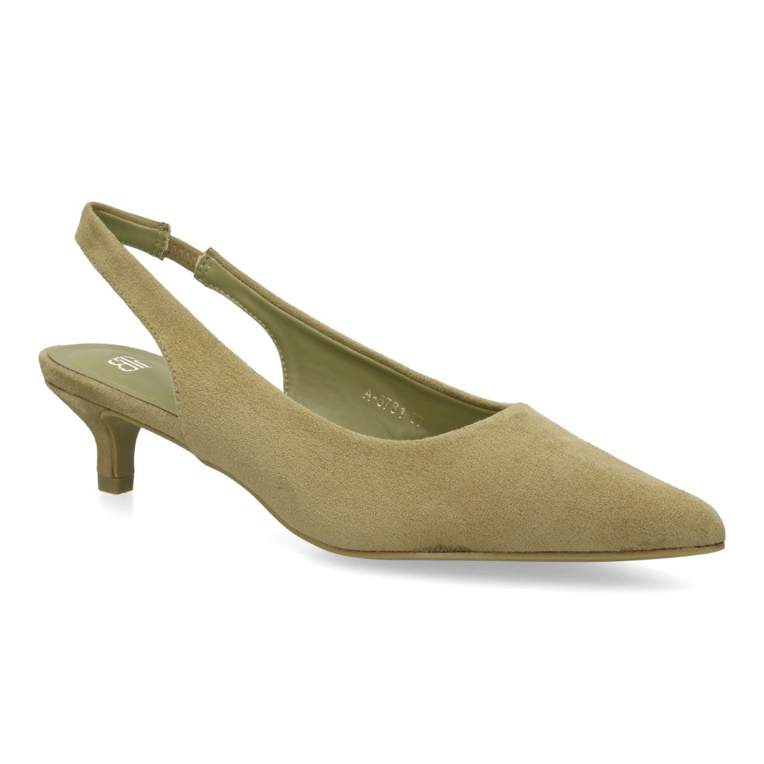 Zapato tipo slingback de mujer con diseño elegante y minimalista