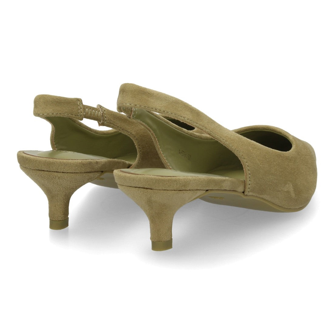 Zapato tipo slingback de mujer con diseño elegante y minimalista