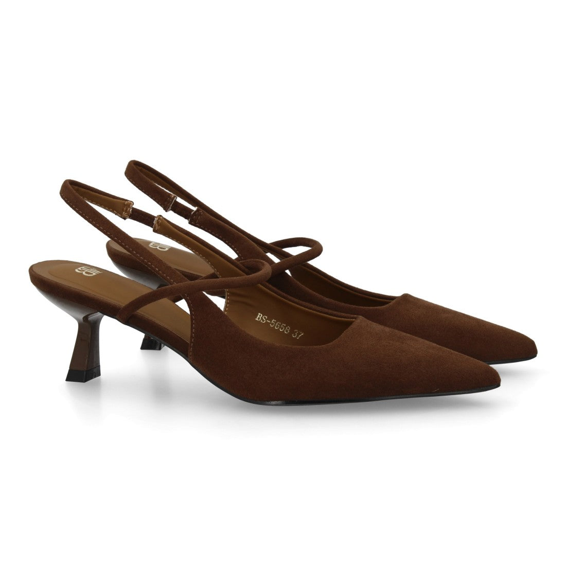 Zapatos elegantes de mujer con tacón fino y cómodo