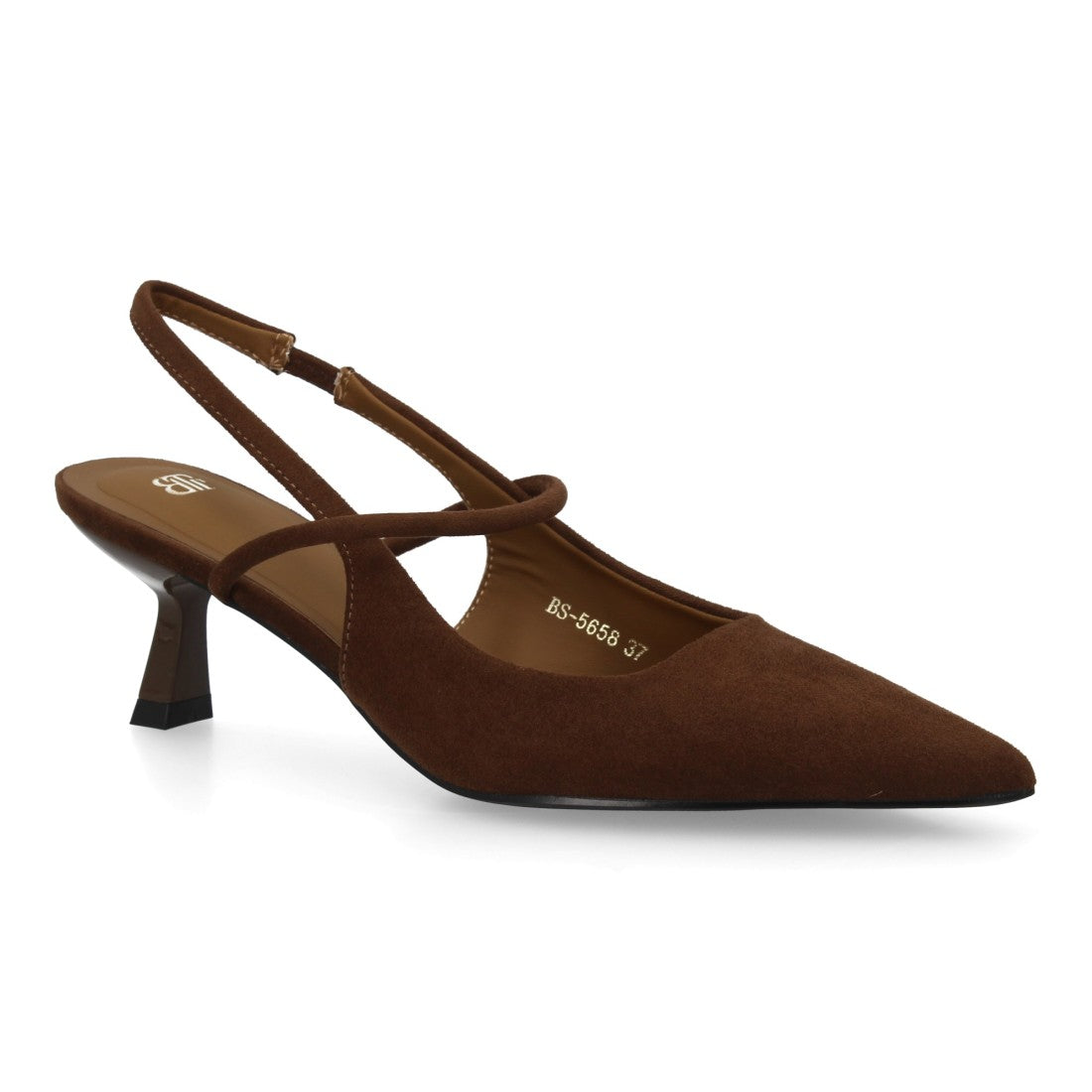 Zapatos elegantes de mujer con tacón fino y cómodo