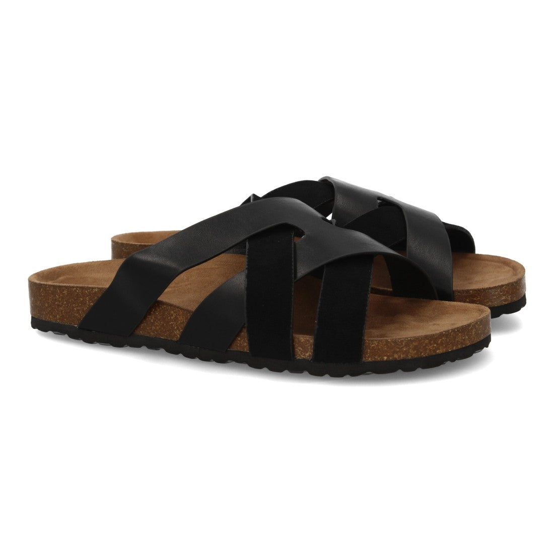 Sandalia de estilo casual de hombre con diseño de tiras cruzadas