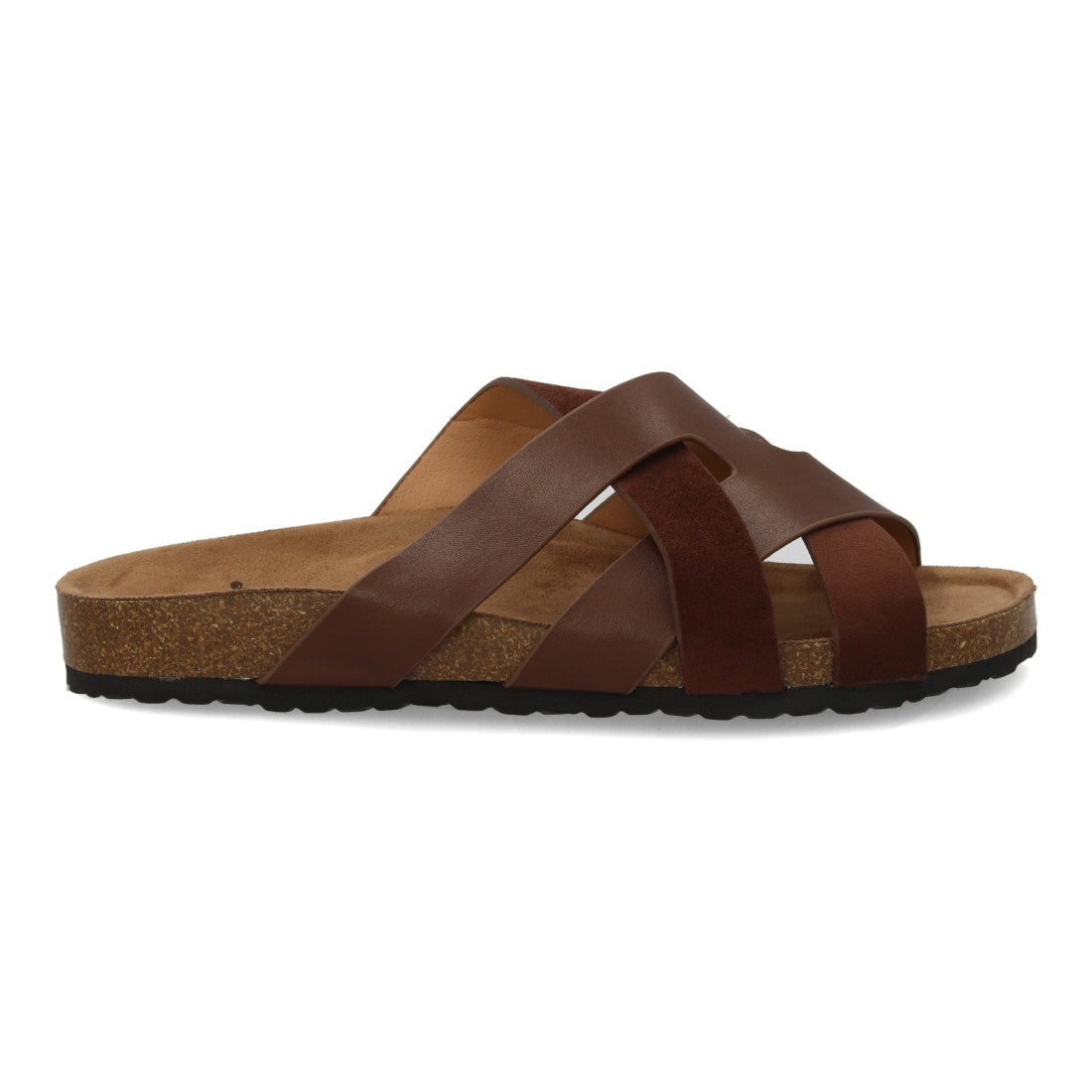 Sandalia de estilo casual de hombre con diseño de tiras cruzadas