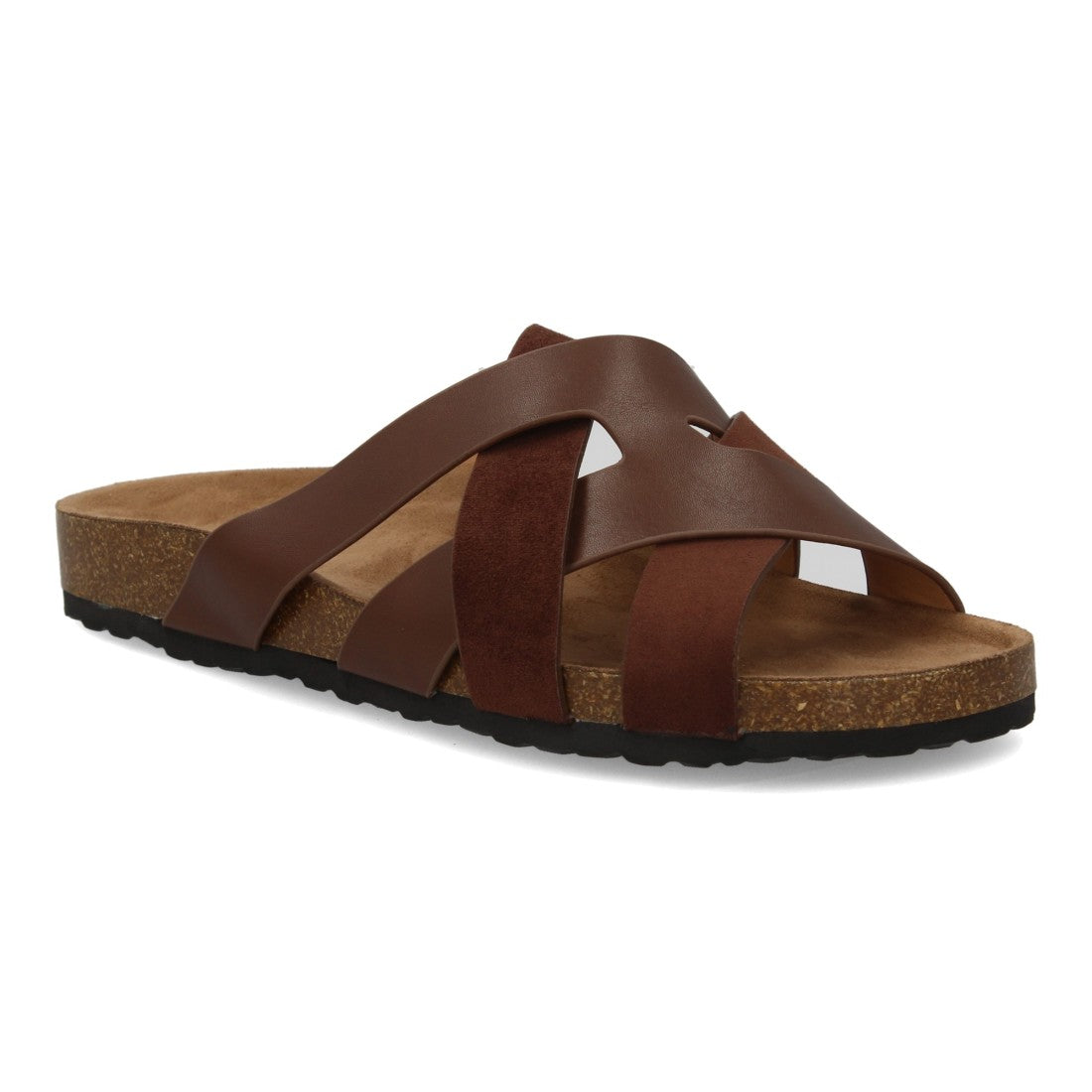 Sandalia de estilo casual de hombre con diseño de tiras cruzadas