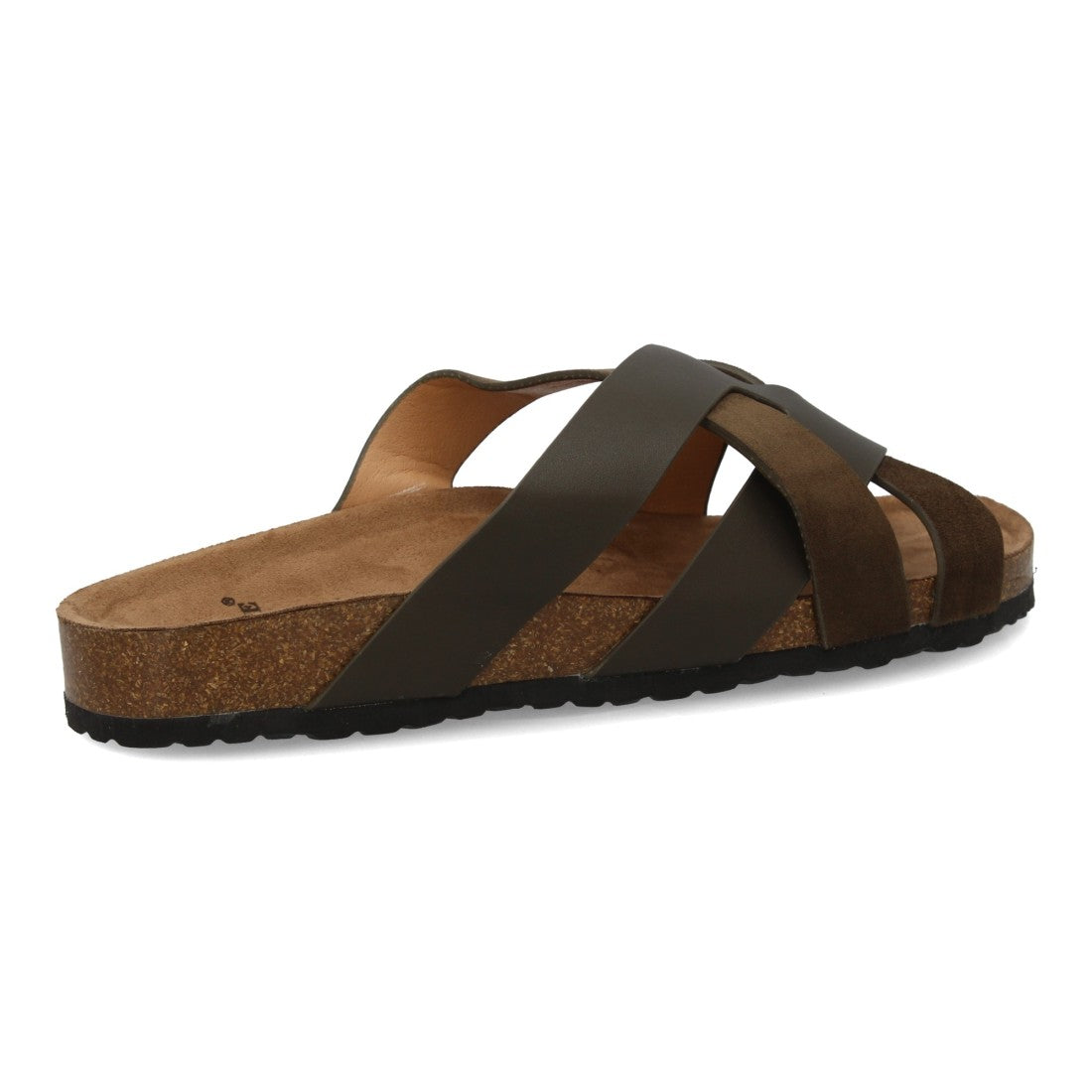 Sandalia de estilo casual de hombre con diseño de tiras cruzadas
