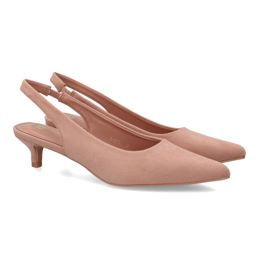 Zapato tipo slingback de mujer con diseño elegante y minimalista