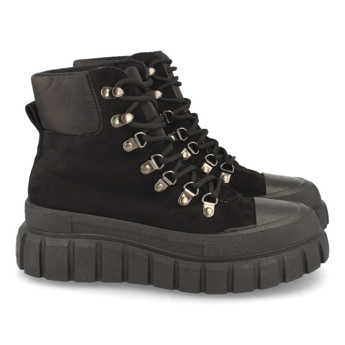 Zapatilla abotinada de mujer con plataforma