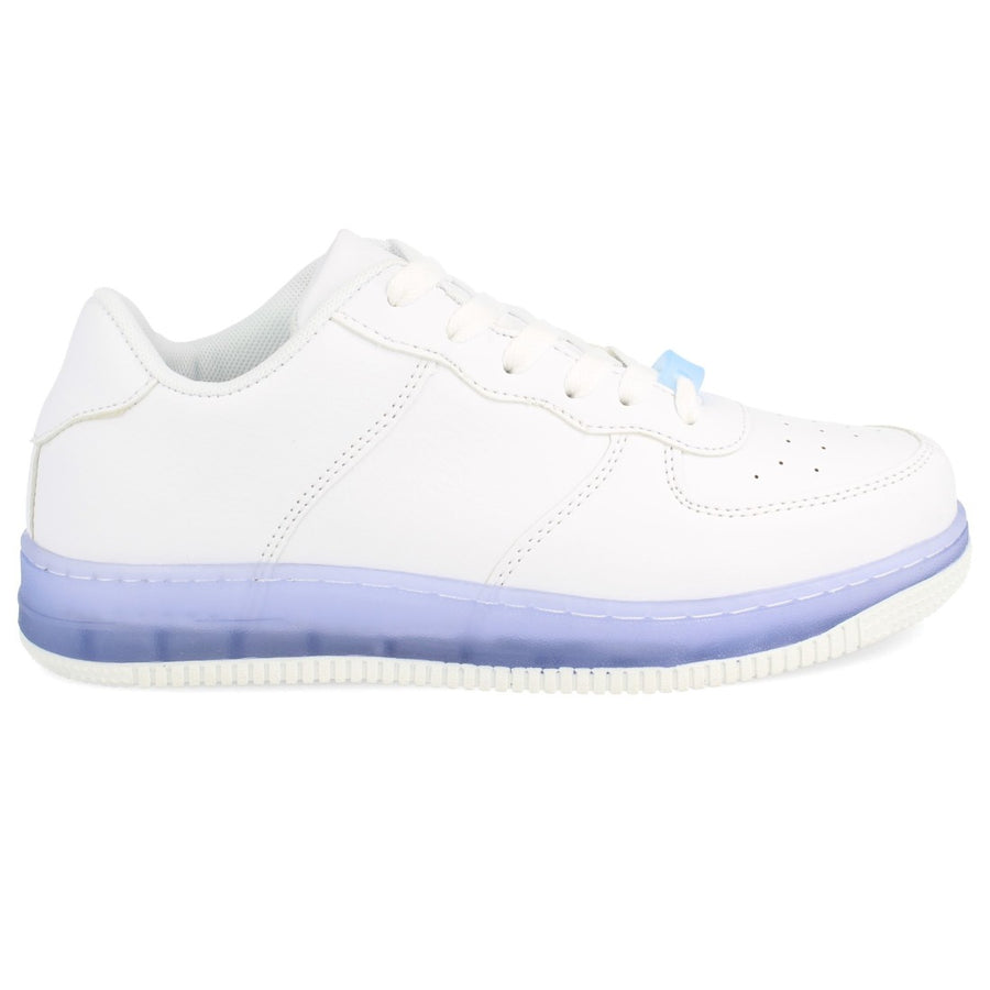 Zapatilla plana con cordones
