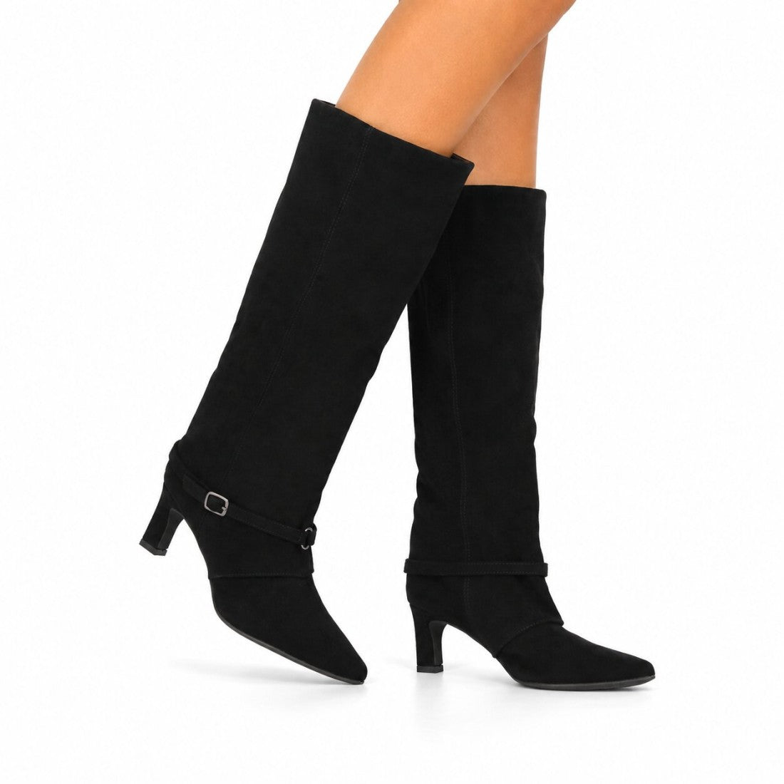 Bota alta de mujer con diseño elegante
