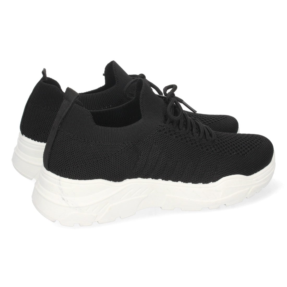 Zapatillas de mujer de estilo casual con tejido elástico
