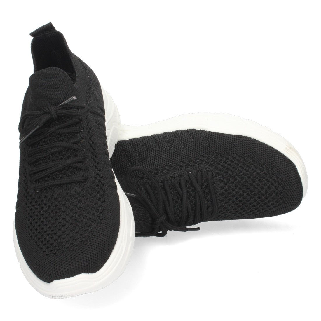 Zapatillas de mujer de estilo casual con tejido elástico