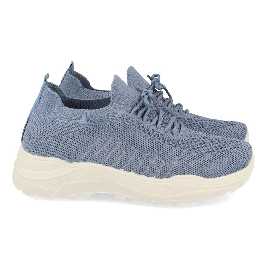 Zapatillas de mujer de estilo casual con tejido elástico