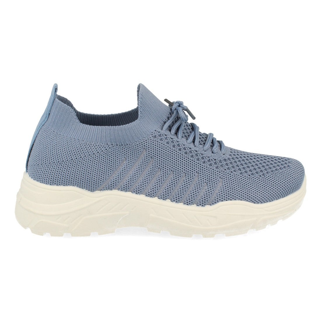 Zapatillas de mujer de estilo casual con tejido elástico