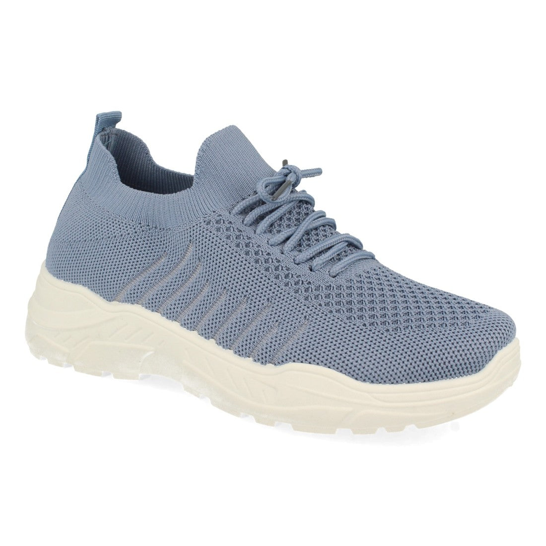 Zapatillas de mujer de estilo casual con tejido elástico