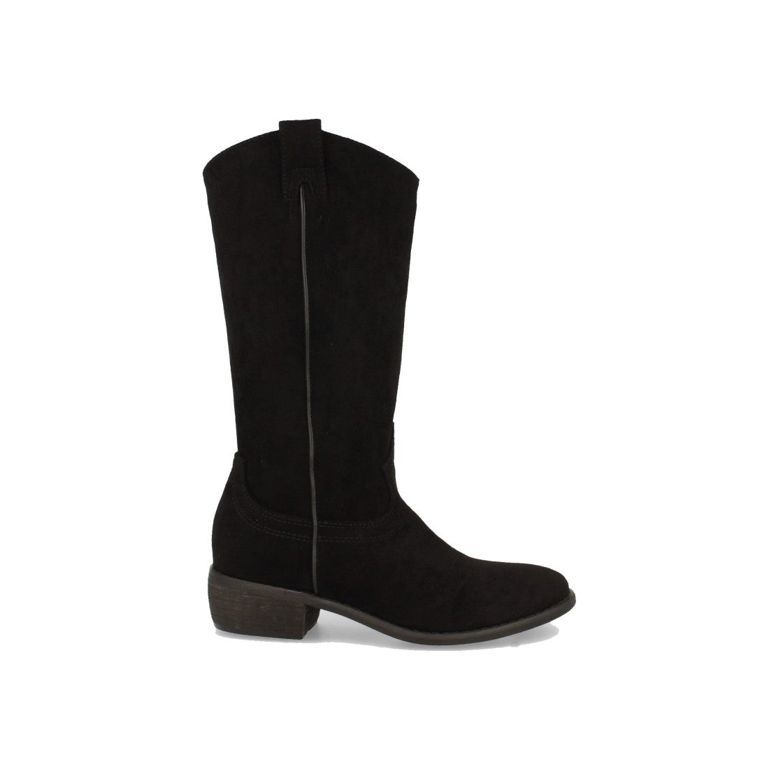 Bota de tacón de mujer con cremallera