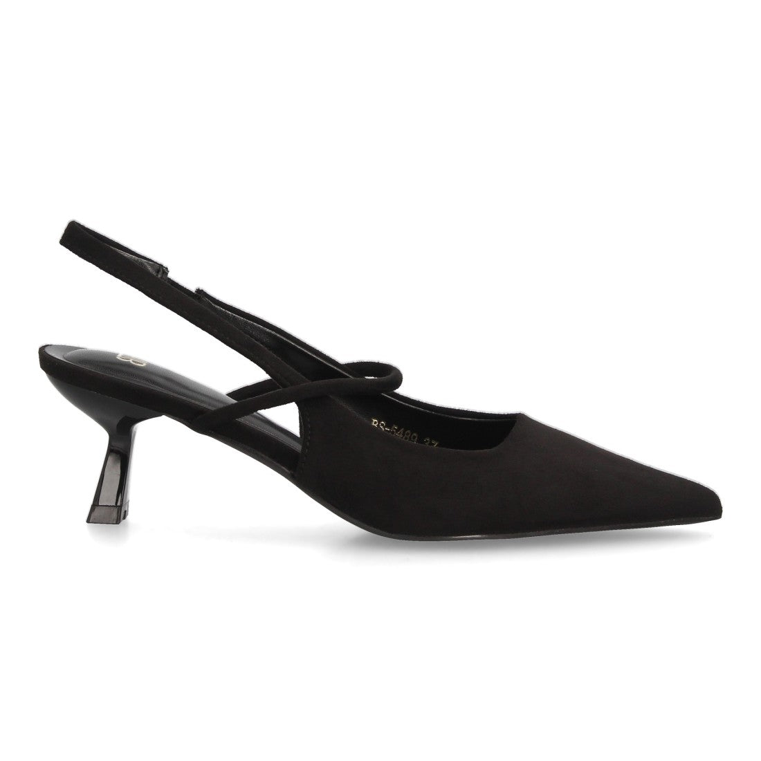 Zapato de salón de mujer con tacón bajo