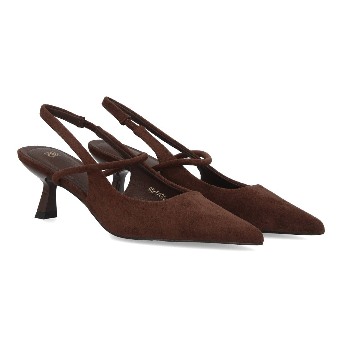 Zapato de salón de mujer con tacón bajo