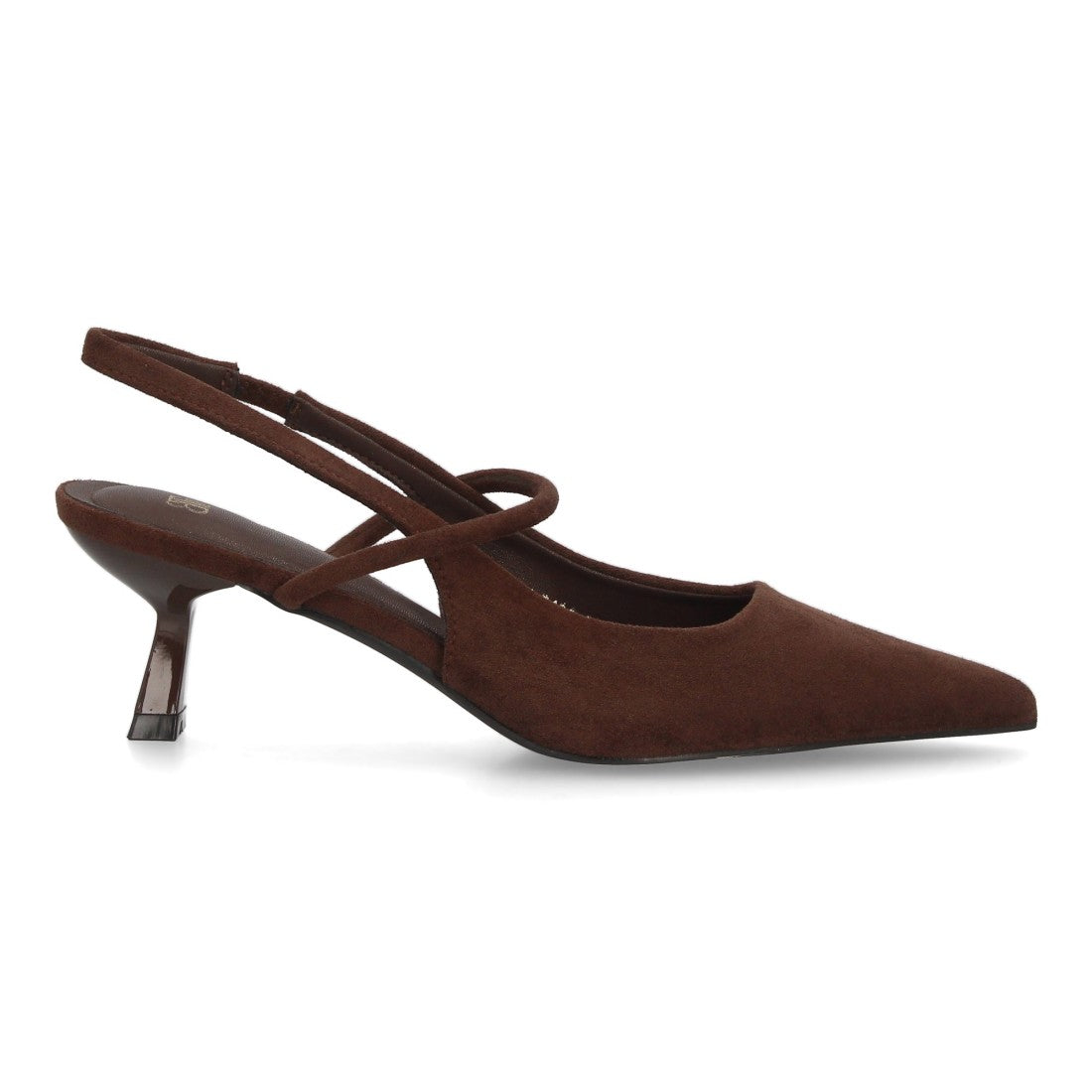 Zapato de salón de mujer con tacón bajo