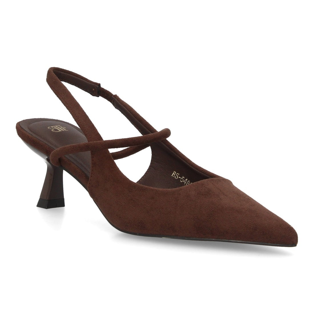 Zapato de salón de mujer con tacón bajo