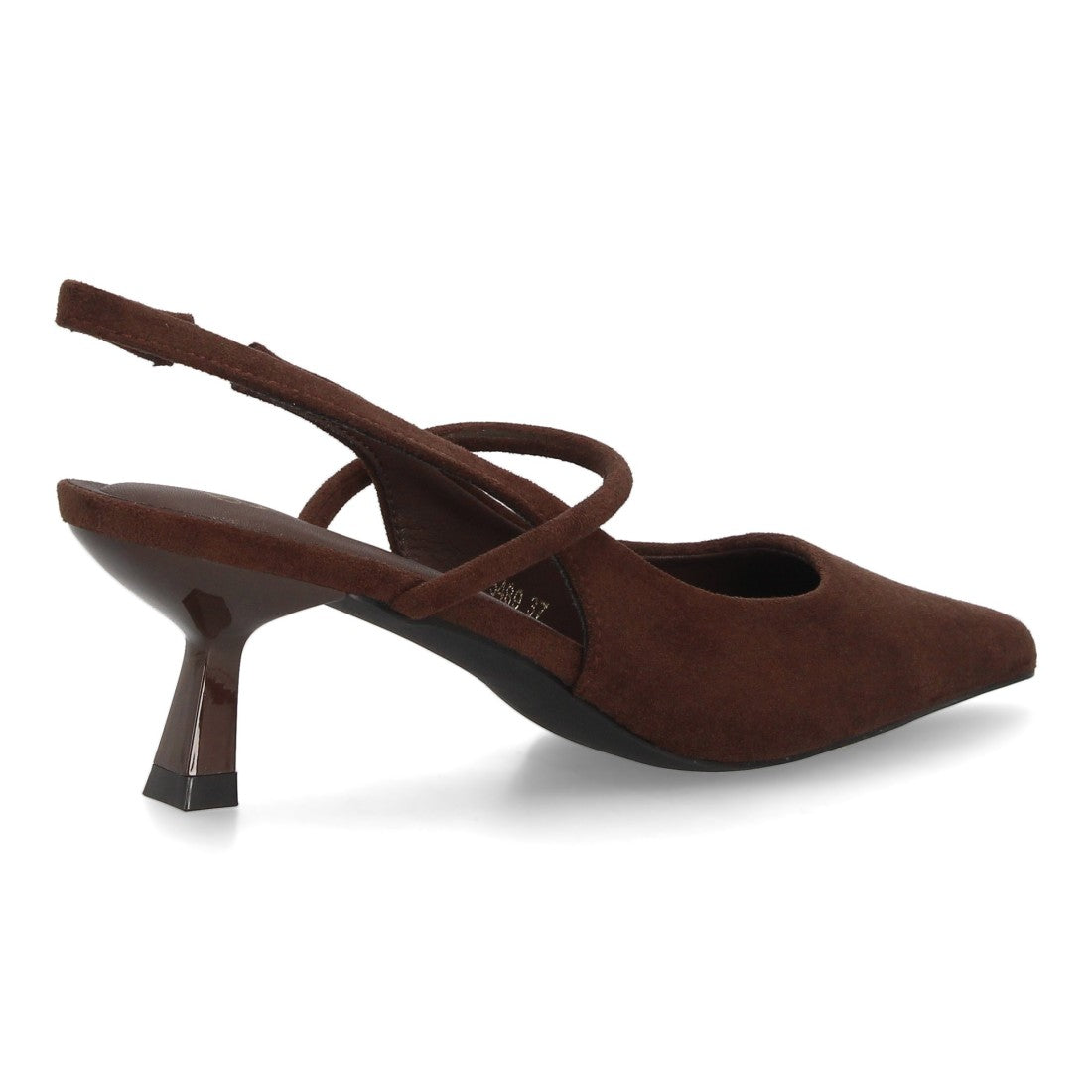 Zapato de salón de mujer con tacón bajo