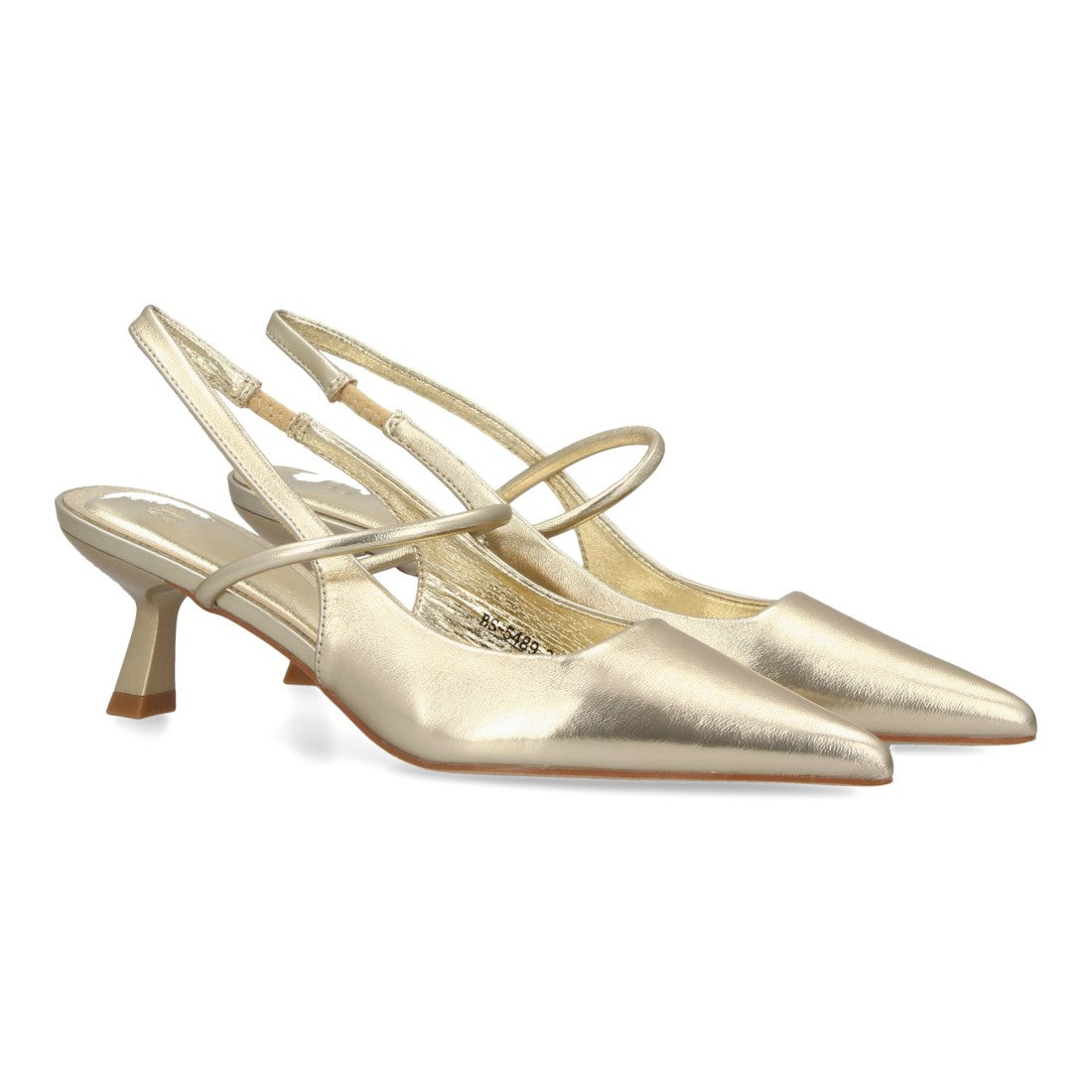 Zapato de salón de mujer con tacón bajo