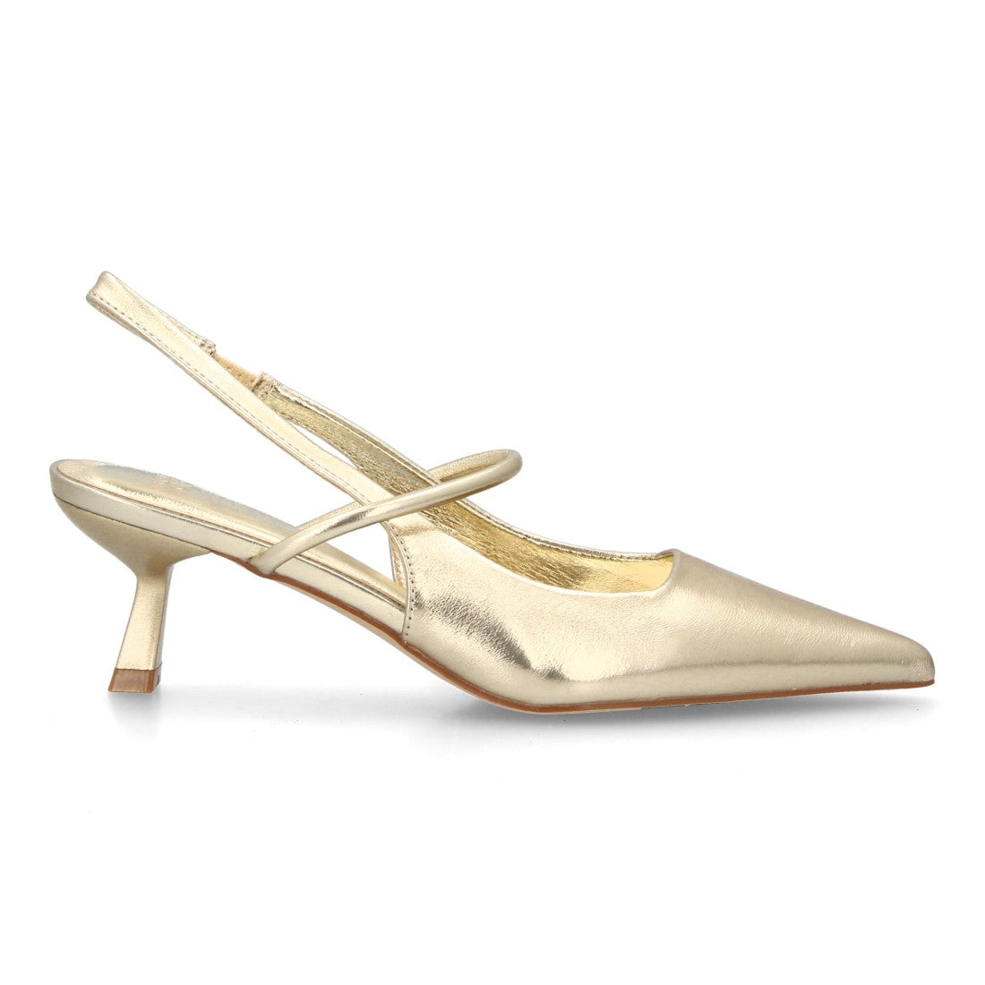 Zapato de salón de mujer con tacón bajo