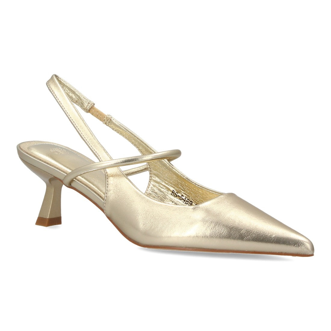 Zapato de salón de mujer con tacón bajo